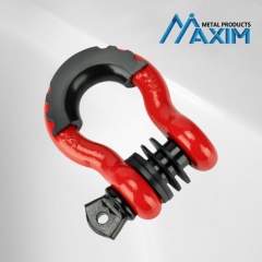 Red D-Ring Shackle