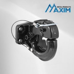 Carbide Black Powder Coat Pintle Hook Hitch