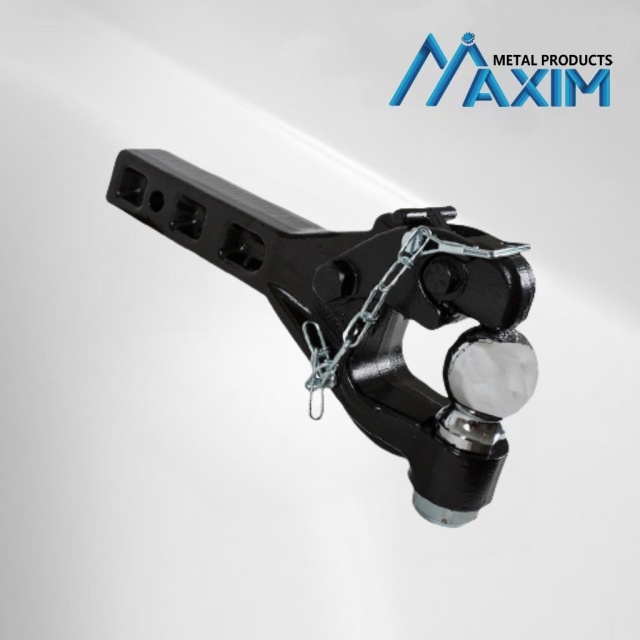 Pintle Hitch Receiver Hook With Trailer Ball