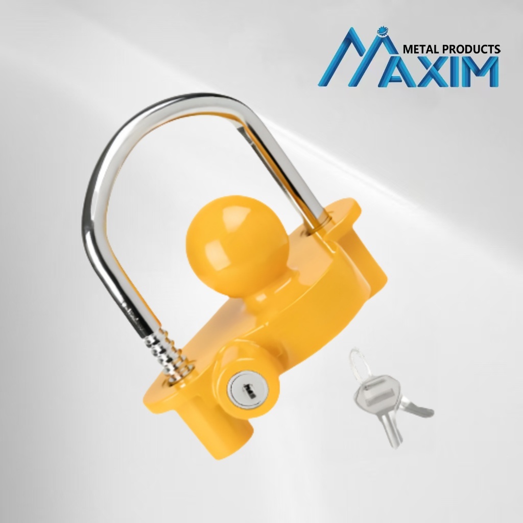 Mobile Advertising Trailer Hitch Lock