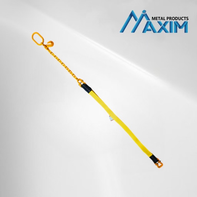 Customized Webbing Sling with Forged Steel Connector
