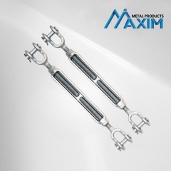 Jaw End Galvanized Turnbuckle With Lock Nut
