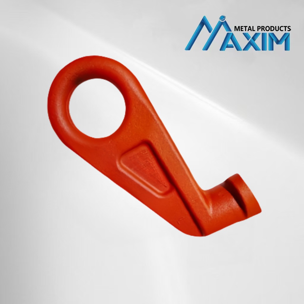 Grade 80 Drop Forged Alloy Straight Eey-shaped Container Lifting Hook