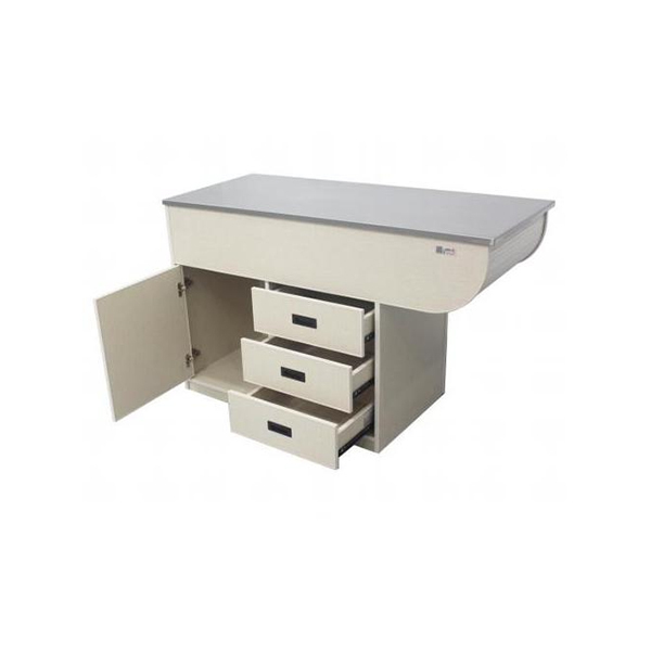 Wooden frame dry disposal platform