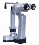 Handheld slit lamp microscope