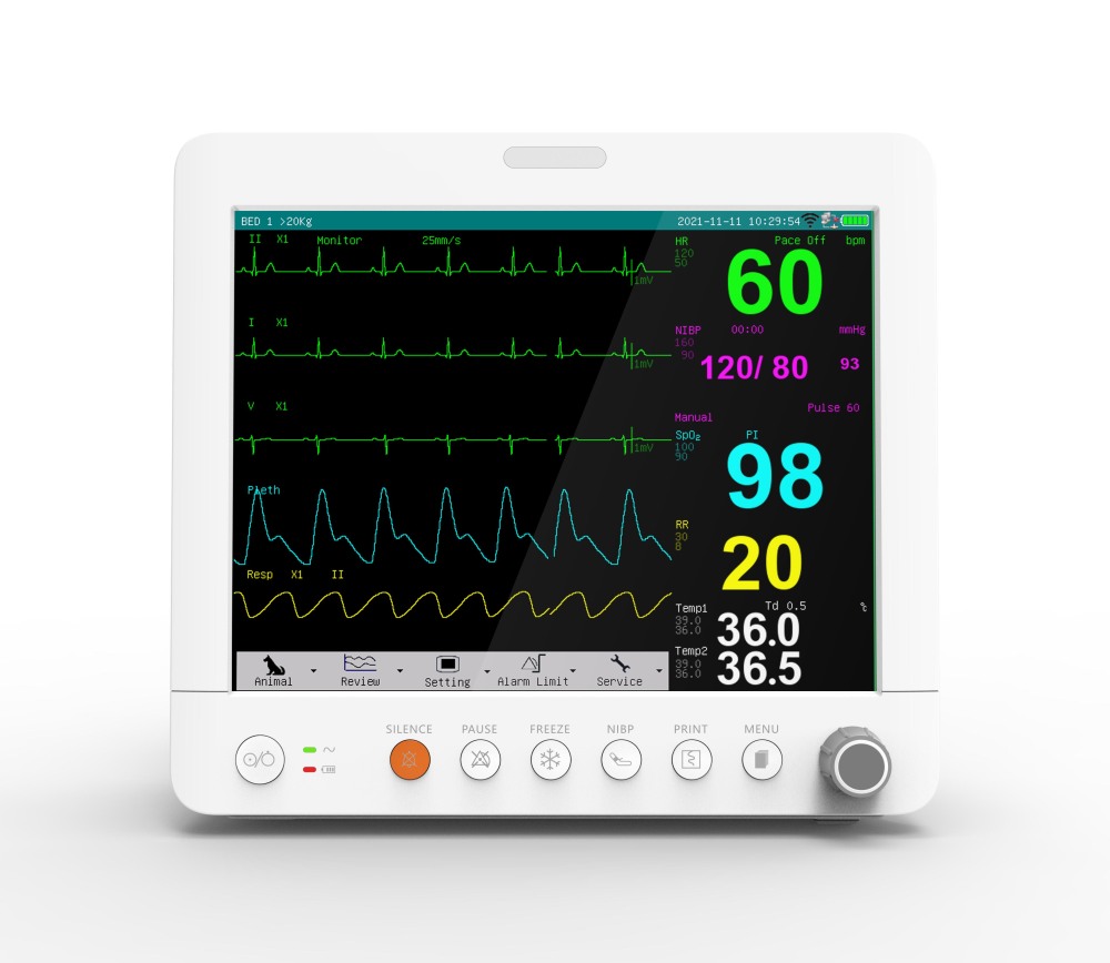Monitor| Blood Pressure + Oxygen Saturation+ECG