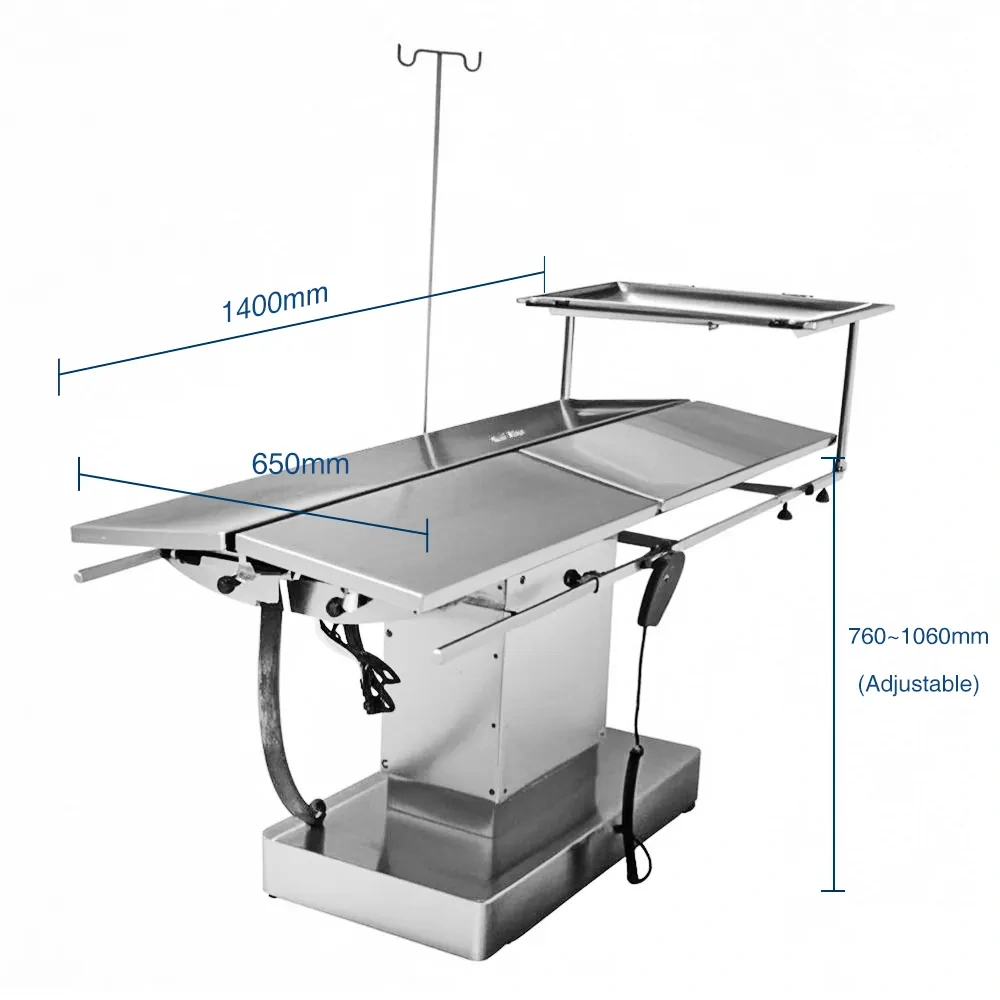 V-Shaped Stainless Steel Surgery Table | thxs-01