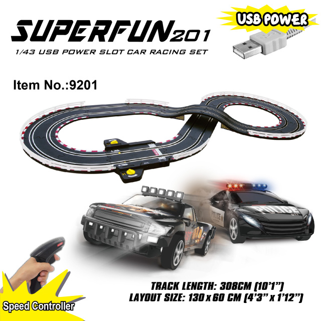 Joysway SuperFun Slot Racing Set 9201