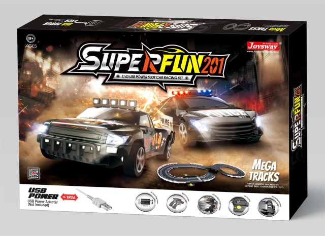 Joysway SuperFun Slot Racing Set 9201