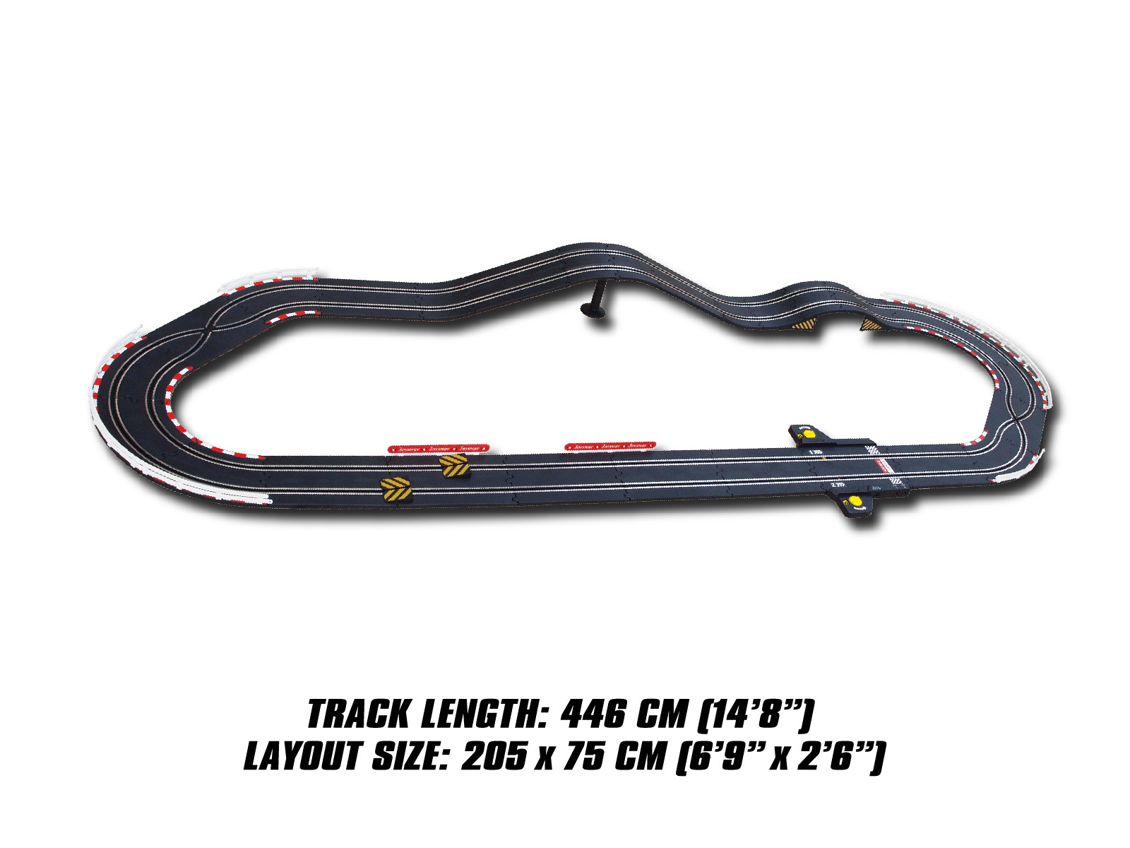 Joysway SuperFun Slot Car Racing Set 9204