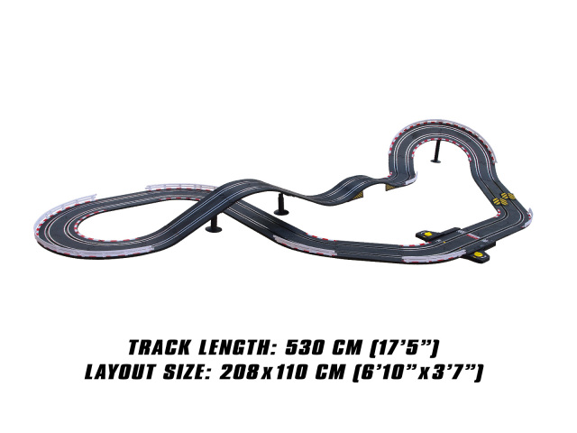 Joysway SuperFun Slot Car Racing Set 9206