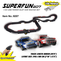 Joysway SuperFun Slot Car Racing Set 9207