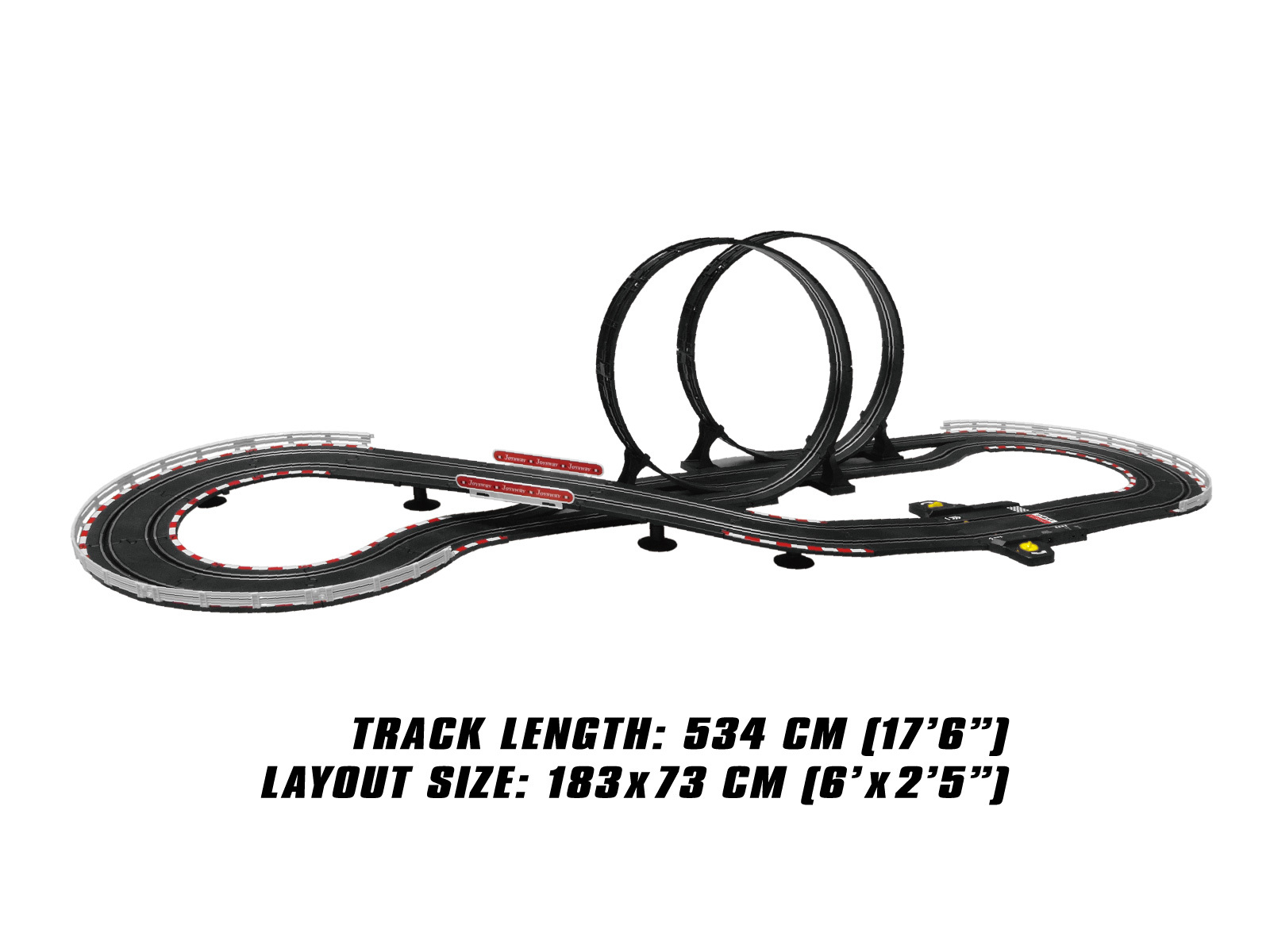Joysway SuperFun Slot Car Racing Set 9301