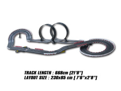 Joysway SuperFun Slot Car Racing Set 9302