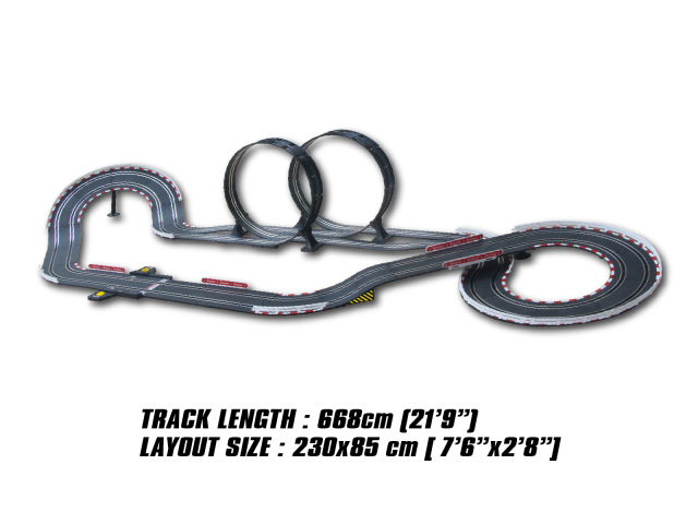 Joysway SuperFun Slot Car Racing Set 9302