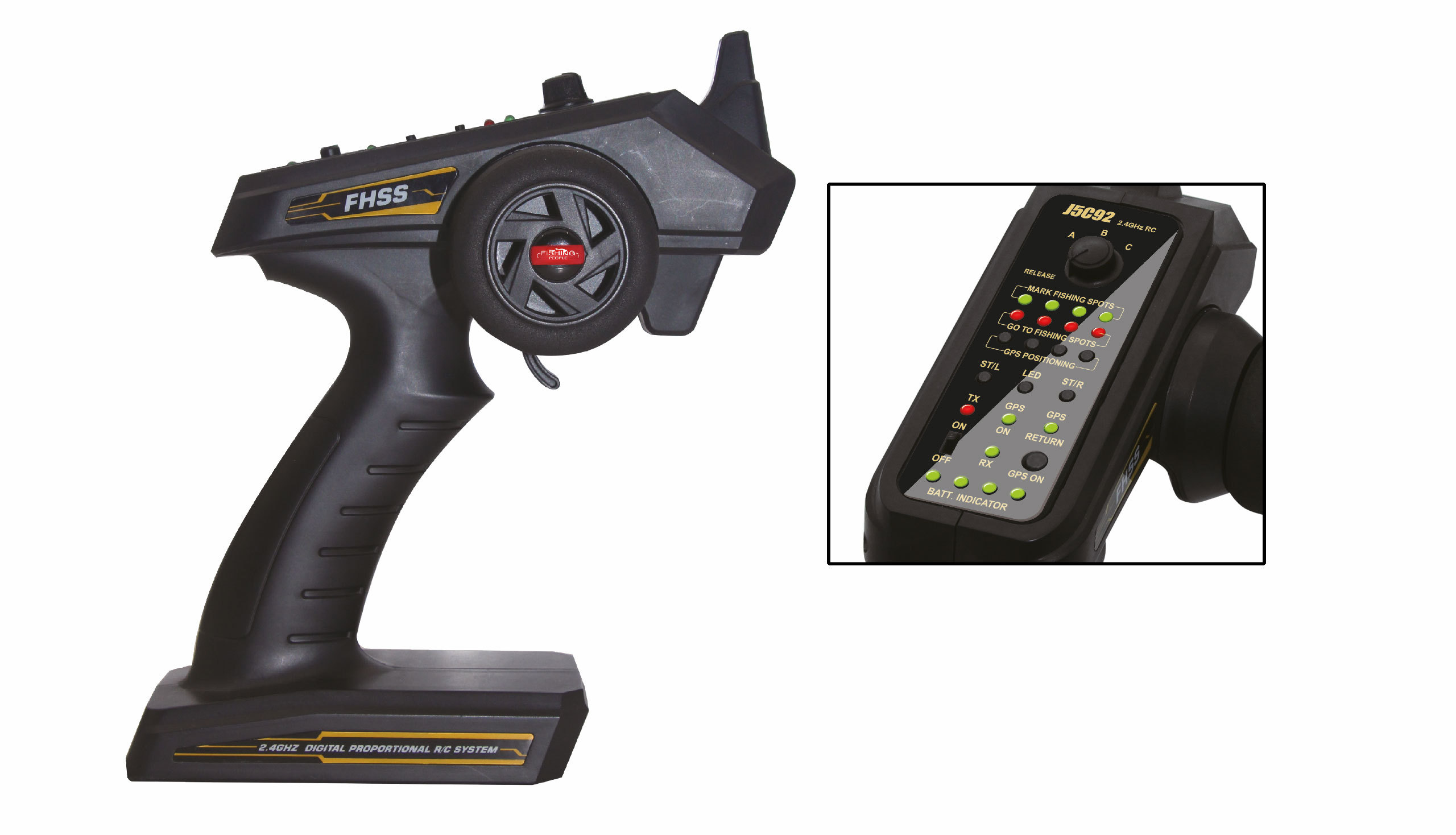 BAITING 2500 V2 With Fish Finder