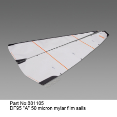 【Item No.:881105】DF95 "A" 50 micron mylar film sails