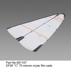 【Item No.:881107】DF95 "C" 75 micron mylar film sails