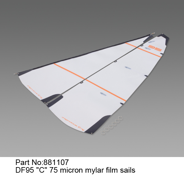 【Item No.:881107】DF95 "C" 75 micron mylar film sails