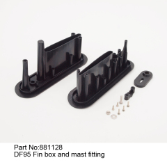 【Item No.:881128】DF95 Fin box and mast fitting