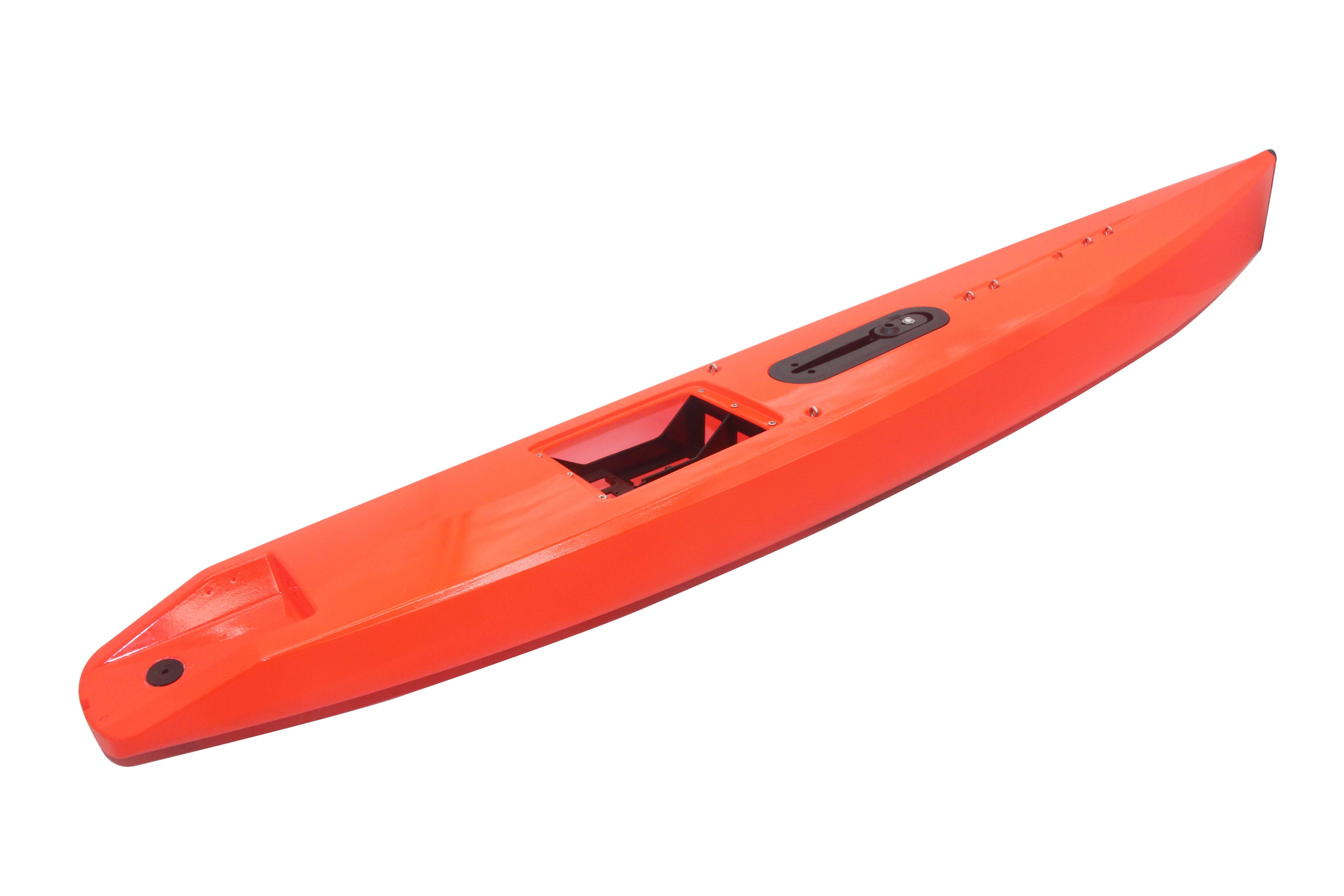 【Item No.:881171】DF95 orange hull (incl.servo tray,deck eyes,finbox,bumper)