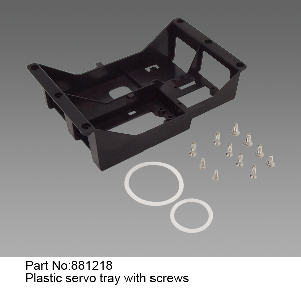 【Item No.:881218】Plastic servo tray with screws