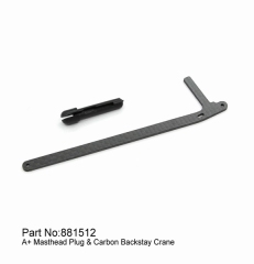 【Item No.:881512】A+ Masthead Plug & Carbon Backstay Crane
