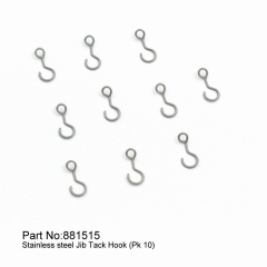 【Item No.:881515】Stainless steel Jib Tack Hook (Pk 10)