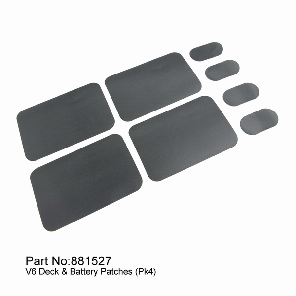 【Item No.:881527】V6 Deck & Battery Patches (Pk4)