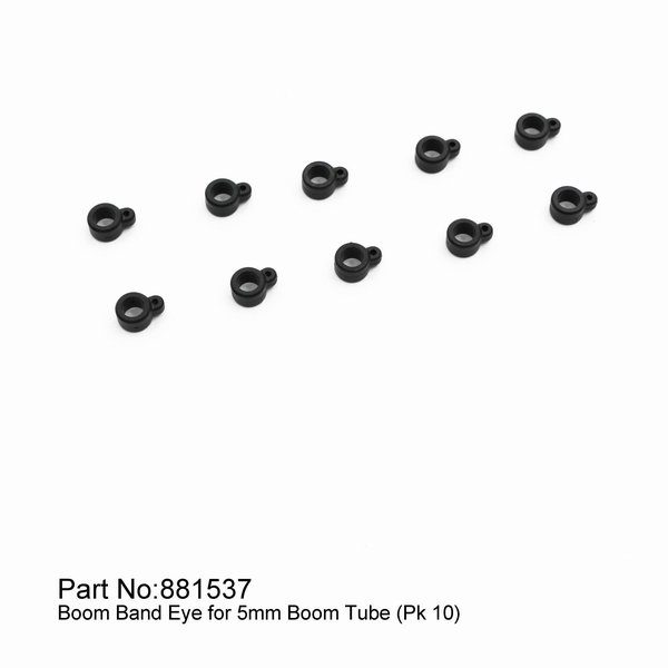 【Item No.:881537】Boom Band Eye for 5mm Boom Tube (Pk 10)