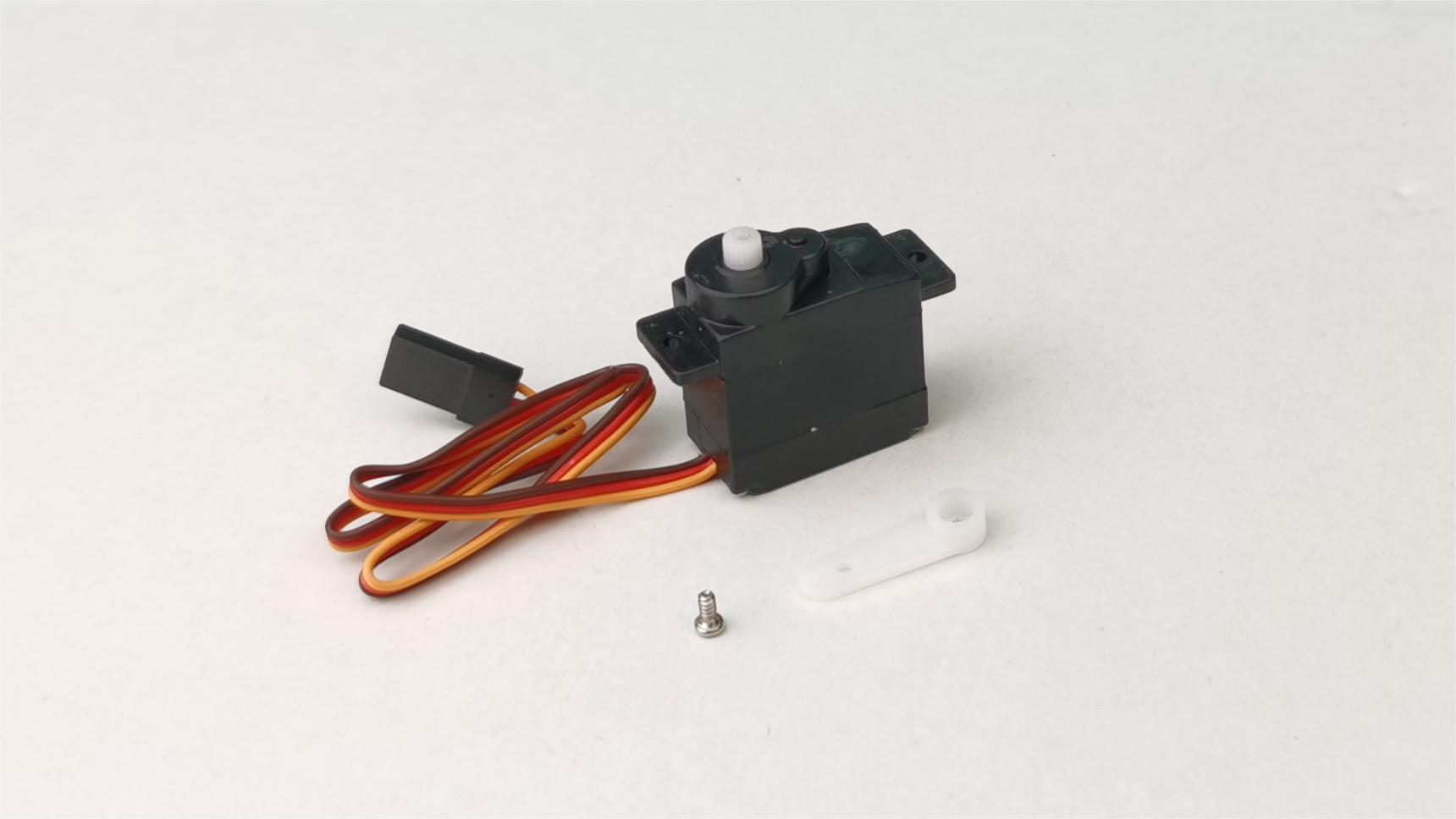 【Item No.:820303】9g rudder servo (235mm wire)