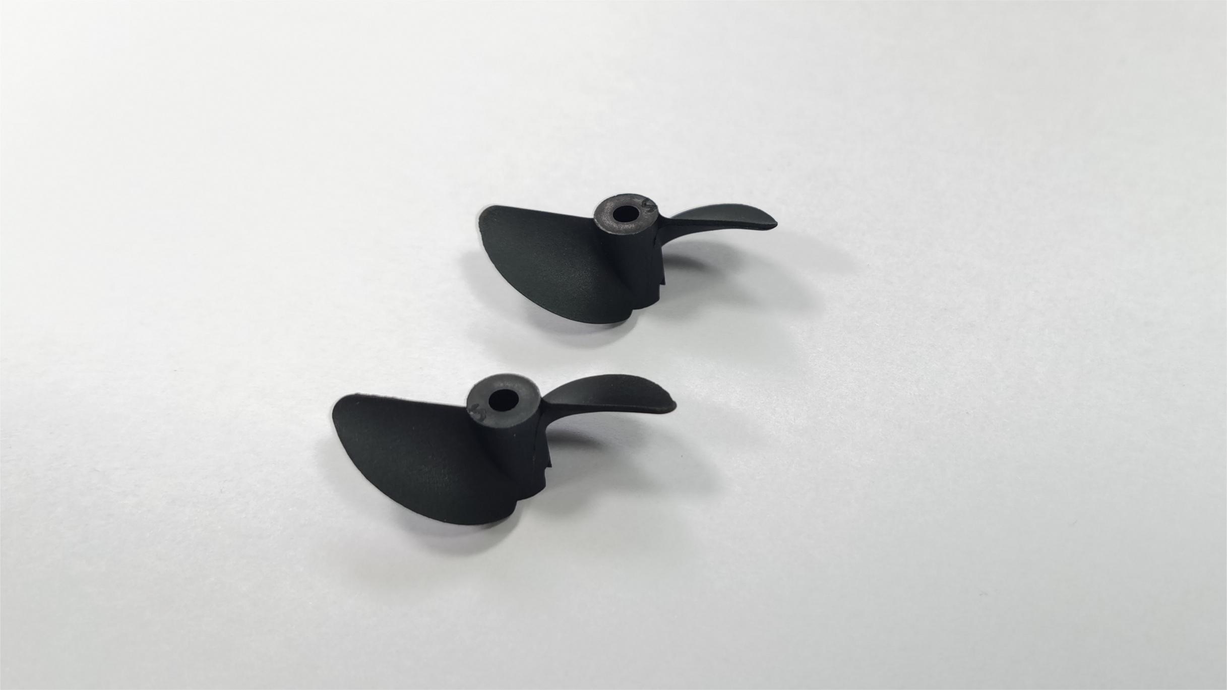【Item No.:820506】P1.4X35mm Φ3.0mm two blade nylon propeller (PK2)