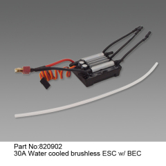 【Item No.:820902】30A Water Cooled Brushless ESC with XT-60 plug