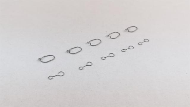 【Item No.:880708】mainsail luff rings and sails attachment hook (pk5)