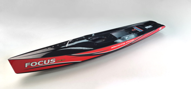 【Item No.:881237】Focus V3 hull with Red decals and painting