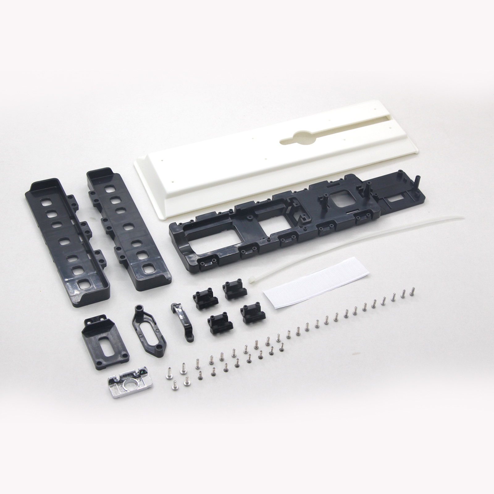 【Item No.:890126】Components plastic mount set(Motor/ESC/Servo/battery plastic mount)