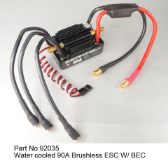 【Item No.:92035】Water cooled 90A Brushless ESC W/ BEC