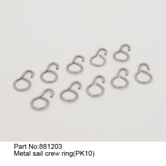 【Item No.:881203】Metal sail clew hook(PK10)