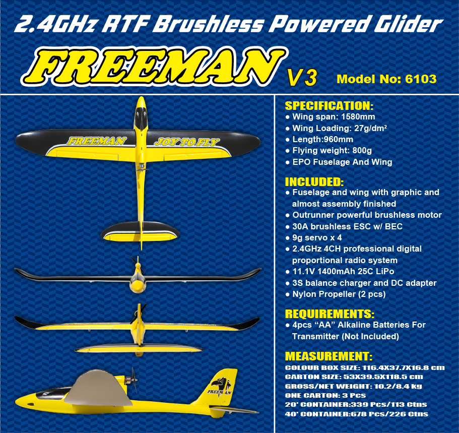 FREEMAN 1600 V3