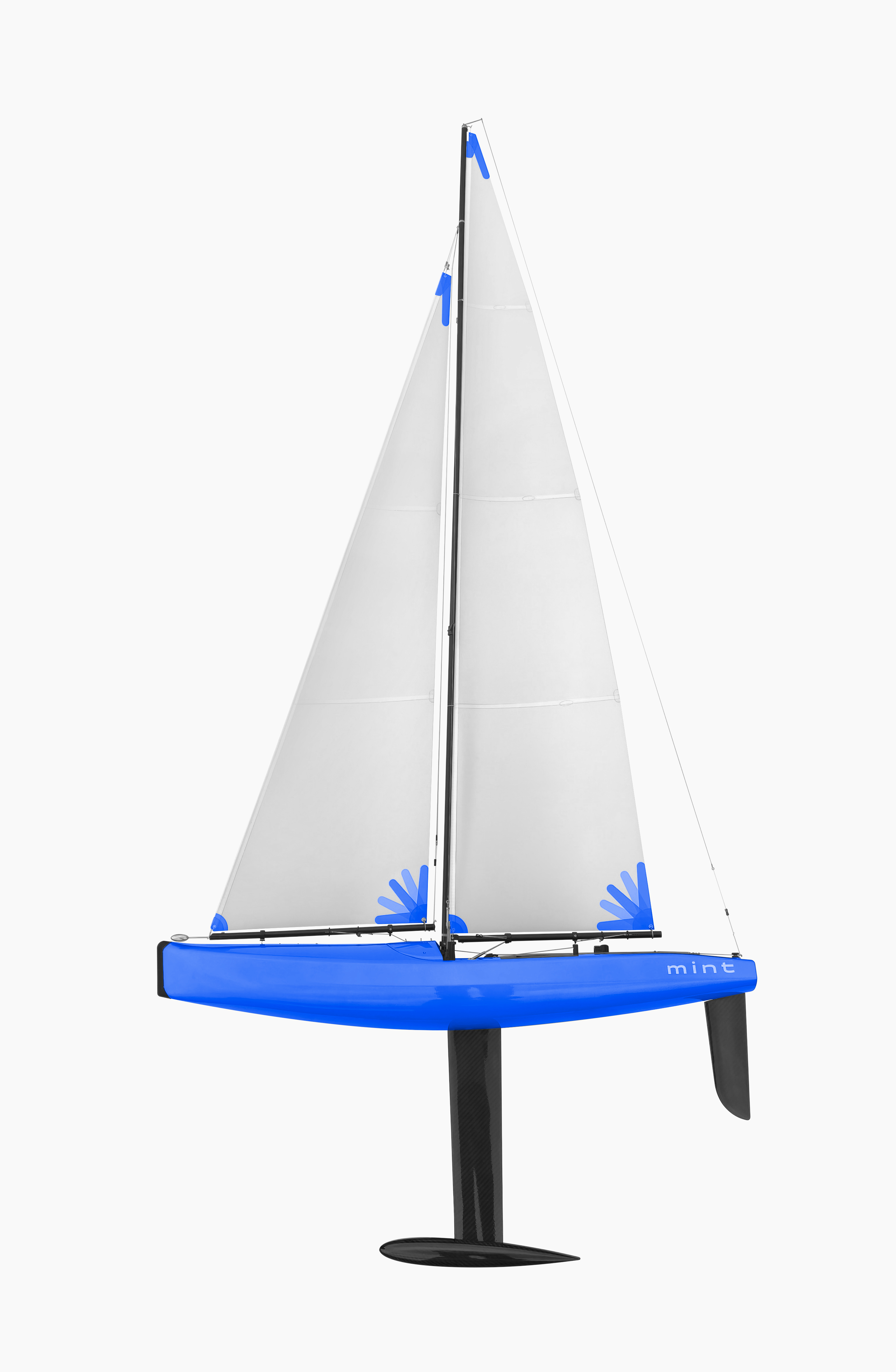 Joysway Mint IOM Racing Class Sailboat PNP