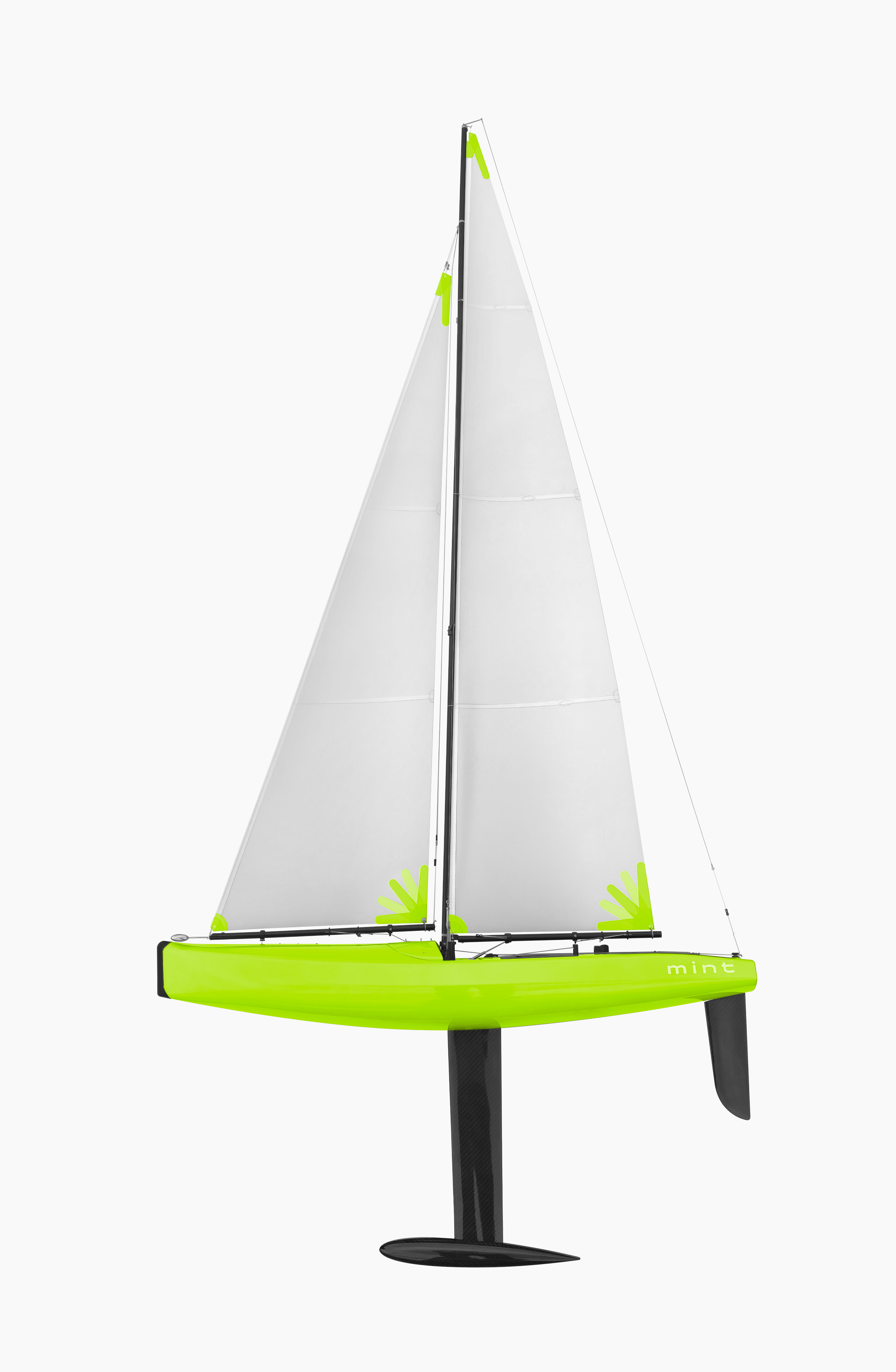 Joysway Mint IOM Racing Class Sailboat PNP