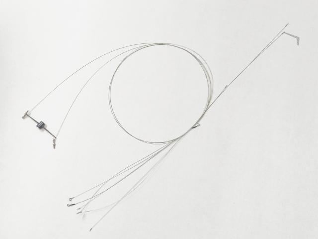 【Item No.:8820070】Mint A complete Rigging Wire set (Fully fitted 4 single strand wire, 1 multi-strand wire)
