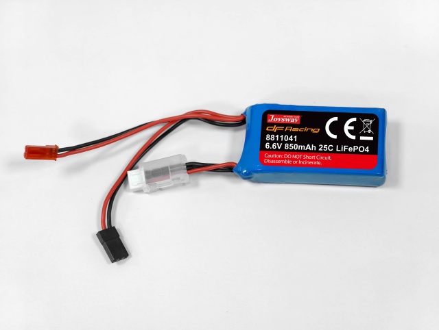 【Item No.8811041】6.6V 850mAh 25C LiFePo4 battery - DF65/95 RX