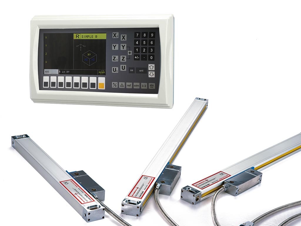 Aluminum Shell LCD 3 Axis Dro For Bridgeport Mill Milling Machine