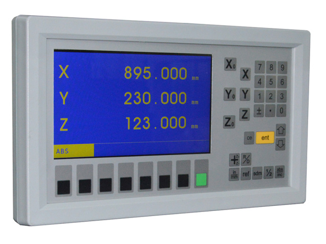 Fräse Mini-Drehmaschine 3 Achsen Digitalanzeige mit linearem Skalen-Encoder