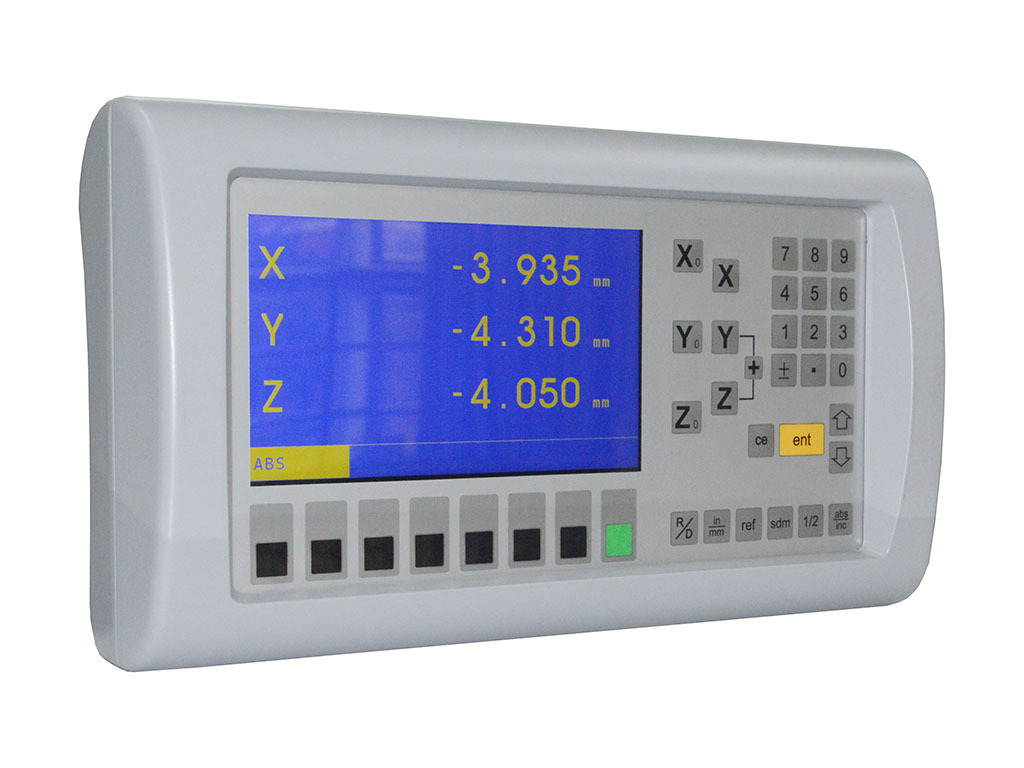 LCD 表示デジタル測定リニアスケールミル DRO 3 軸