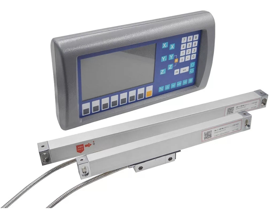 Graue Shell Easson Dro-Waagen, 3-Achsen-LCD-Digitalanzeige