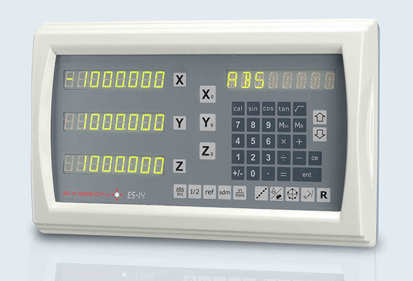 Easson ES14 ホワイト ポジション 3 軸 デジタル読み出しシステム 旋盤用