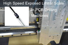 スピード露出格子 PCB ドリル装置 光学式リニアスケール