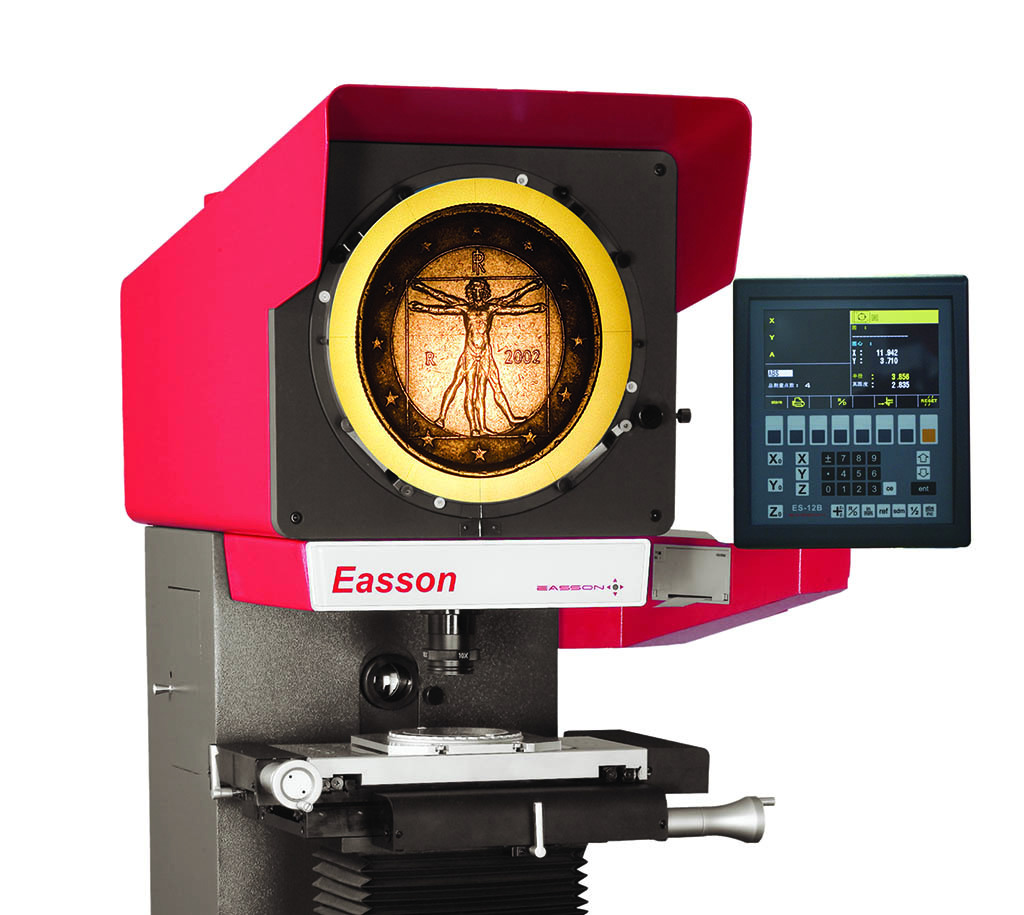 Optischer Profilprojektor für die industrielle digitale Messtechnik mit hoher Genauigkeit